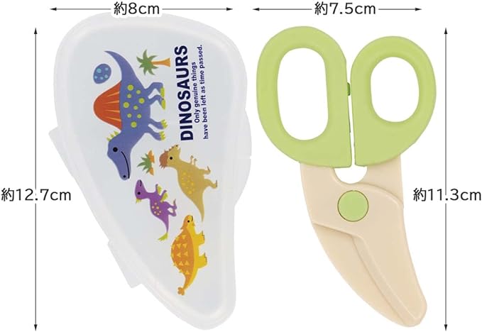 Skater BFC1-A Kitchen Scissors Baby Food Cutter Dinosaurus Picture - NewNest Australia