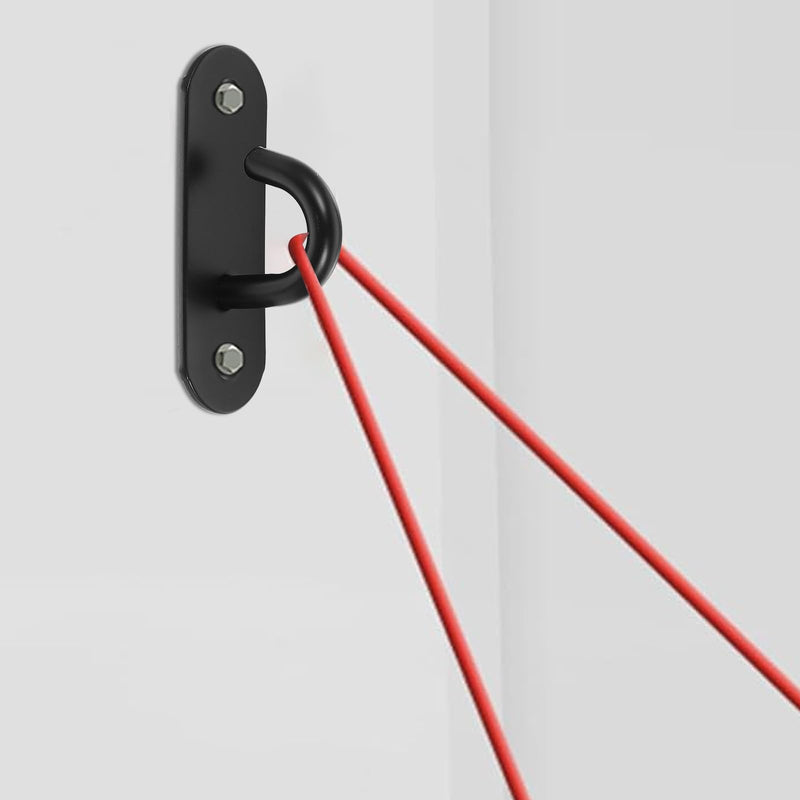 Mipcase 3pcs Resistance Band Wall Anchor Door Anchor for Resistance Bands Wall Mount Anchor for Gym Yoga Strength Training
