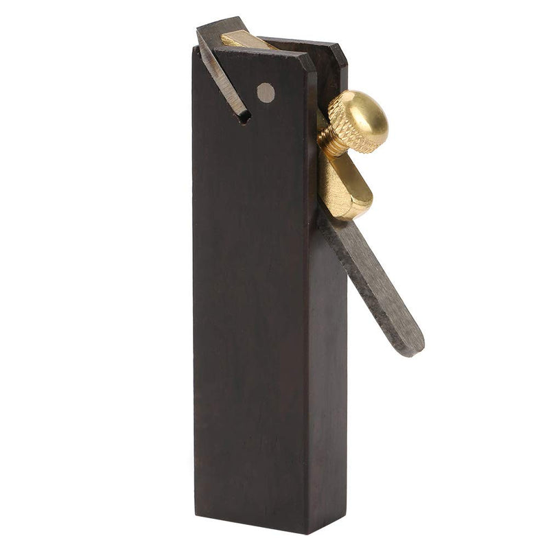 Jeanoko Wood Planer Hand Tool Ebony Mini DIY Cable Line Woodworking Plane Carpenter Wood Cutting Tool Mini Hand Planer for Woodworking