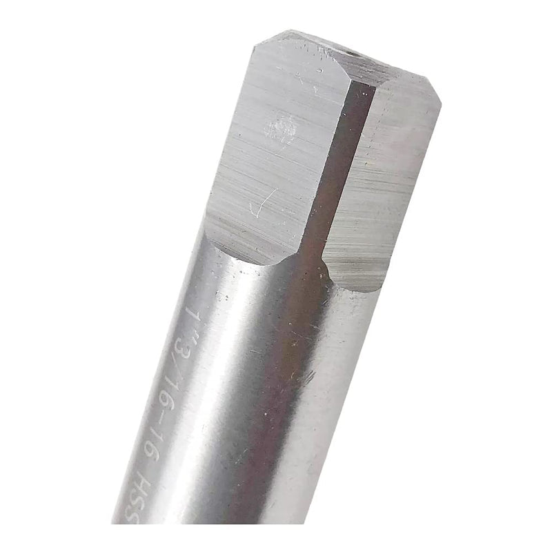 1 3/16-16 Tap RH Right Hand 1 3/16"-16 Straight Fluted 1-3/16X16 Machine | High Speed Steel HSS Tool Thread