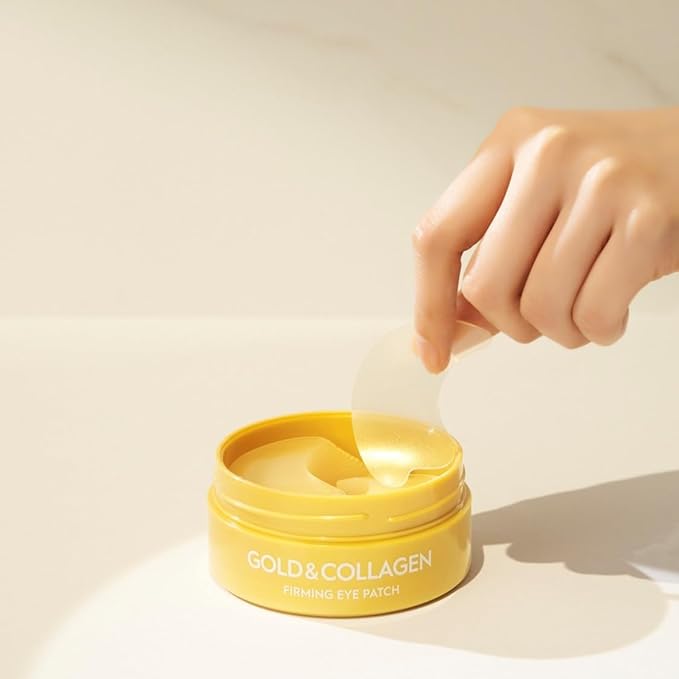 1+1 (Official Snp) Gold Collagen Firming Eye Patch (60 Pieces) Set of 2 - NewNest Australia