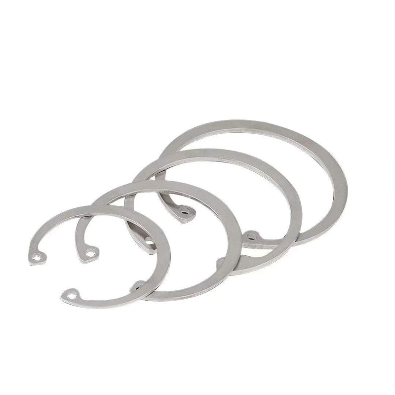 E-Clip Snap Ring Internal Retaining Ring Circlip 8mm,100 pcs ￠8mm,100 pcs