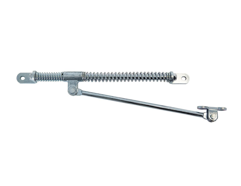 Buyers BM2395AA11 Door Check and Hold Back, 11 in Arm & 13 in Slide Rod, 30 lb Spring Door Holder, Holds Open at 90 Degrees, for Truck/Trailer Doors, Vertical/Horizontal Hinges