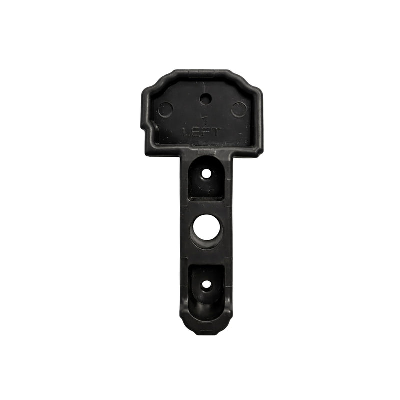 Left Astragal Boot Seal, Durable Rubber End Cap for Wood, PVC, or Composite Astragals, Weatherproof Replacement for Exterior Double Doors, Avodah Hardware