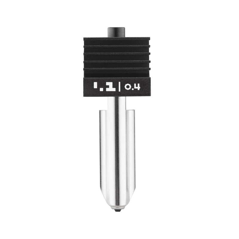 0.4mm Diamond PCD Nozzle Hotend for Bambu Lab H2D/H2S/A1/A1 mini 3D Printer, Hardened High Precision for High Speed Printing, with 2PCS Silicone Cover Socks 0.4mm