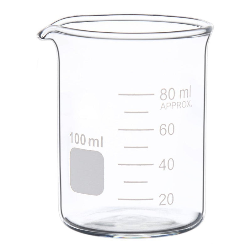Glass Measuring Low Form Beaker Set 50ml 100ml 250ml Glass Graduated Beaker Set … 50ml+100ml+250ml