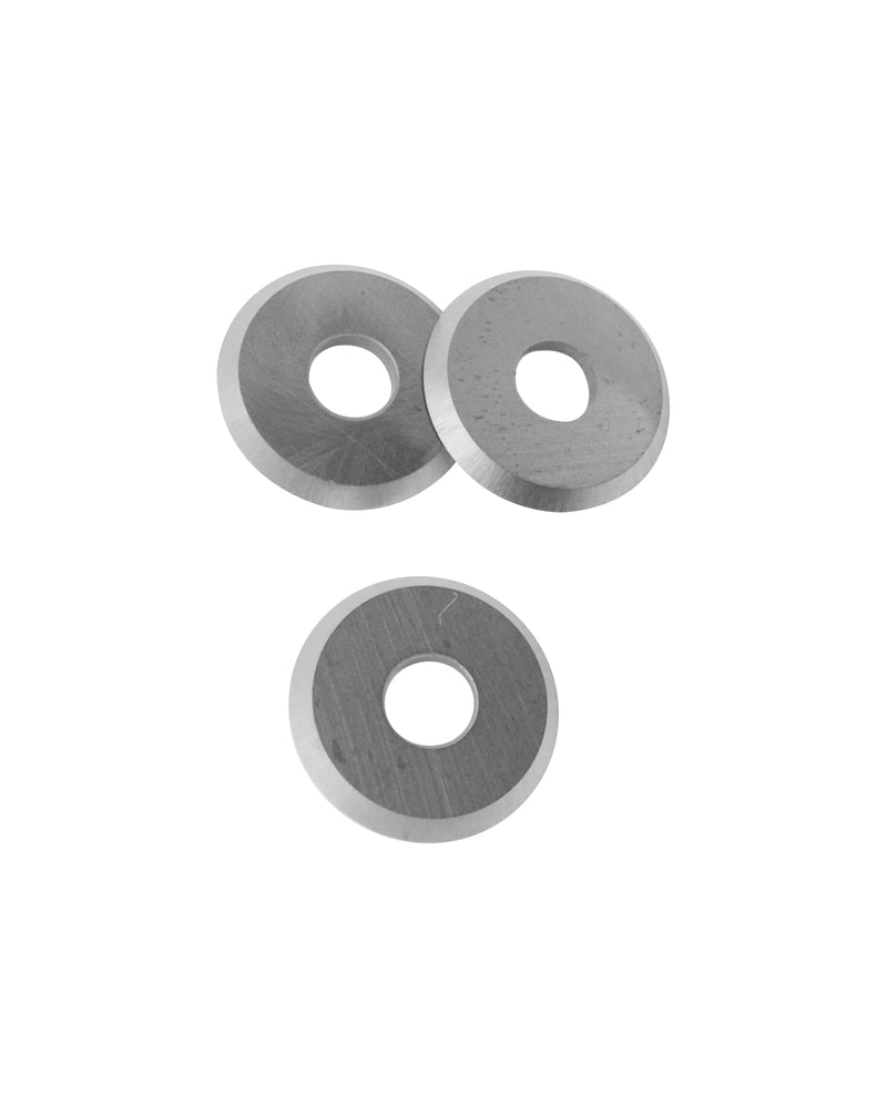Carbide Paint Scraper Blades, 3Pcs Round, Triangular and Drop Shaped Blades