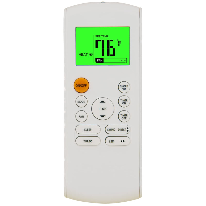 Replacement Remote Control for Midea MR COOL Koolking Bosch Carrier Toshiba AC Air Condtioner RG57B1/BGE RG57A6/BGEF RG57A6/BGEFU1 RG57E1/BGEU1 RG52A2/BGEFU1 RG57F3(B)/BGEFU1 RG57H3(B)/BGCEFU1-M -C
