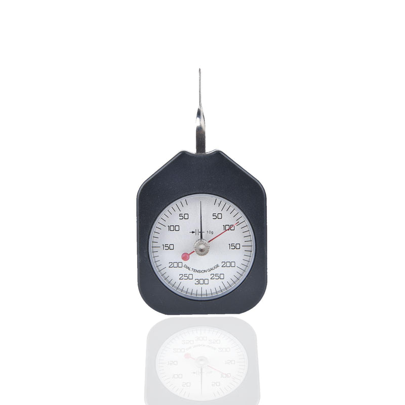 Dial Tension Gauge Meter, Dual Pointer Dial Tension Gauge Force Gauge Double Needles Tension Meter Analog Dial Gauge Measuring Tool for Electronic Switches, Micro Switches, Valves, Spring Tension