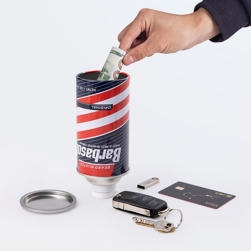 Fake Spray Can Safes Diversion Secret Stash Safes Metal Bank BEARD