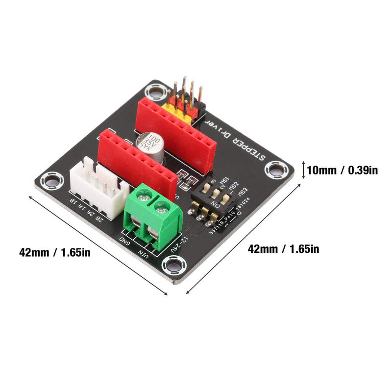 Jeanoko DRV8825/A4988 Stable 42 Stepper Motor Driver Expansion Board 3D Printer Control Shield Module for 3D Printer (2)