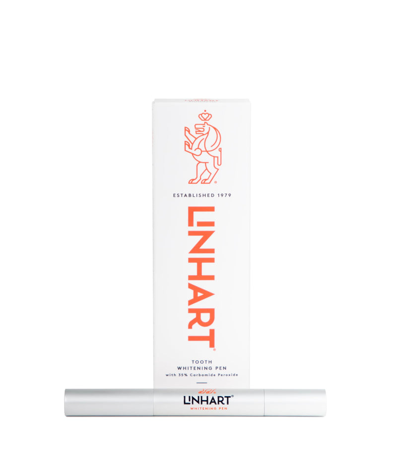 Linhart Teeth Whitening Pen – Professional Strength Gel for a Brighter Smile – Fast, Safe, and Easy-to-Use Whitening – No Sensitivity – Compact & Travel-Friendly – 30+ Applications