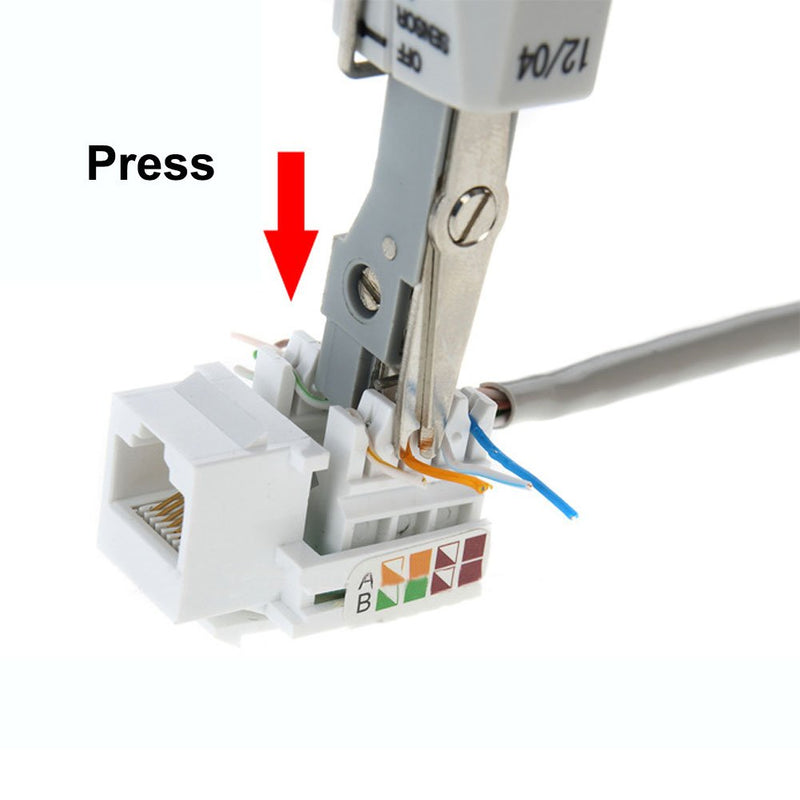 Punch Down Tool, Multifunction Krone Type IDC/Network Wire Cat5 & Telephone Impact Terminal Insertion Tools