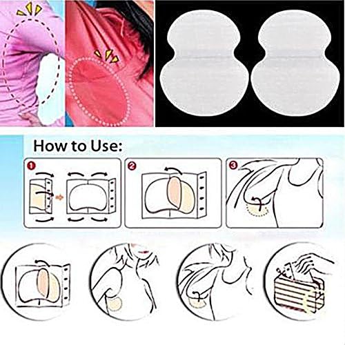 Underarm Sweat Underarm Sweat Pad, Men's, Faded Side Sweat Pad, Faded Underarm Sweat Pad, Large Size, 100 Pieces, Unscented, Sweat Prevention, Anti-Odor Sheet - NewNest Australia