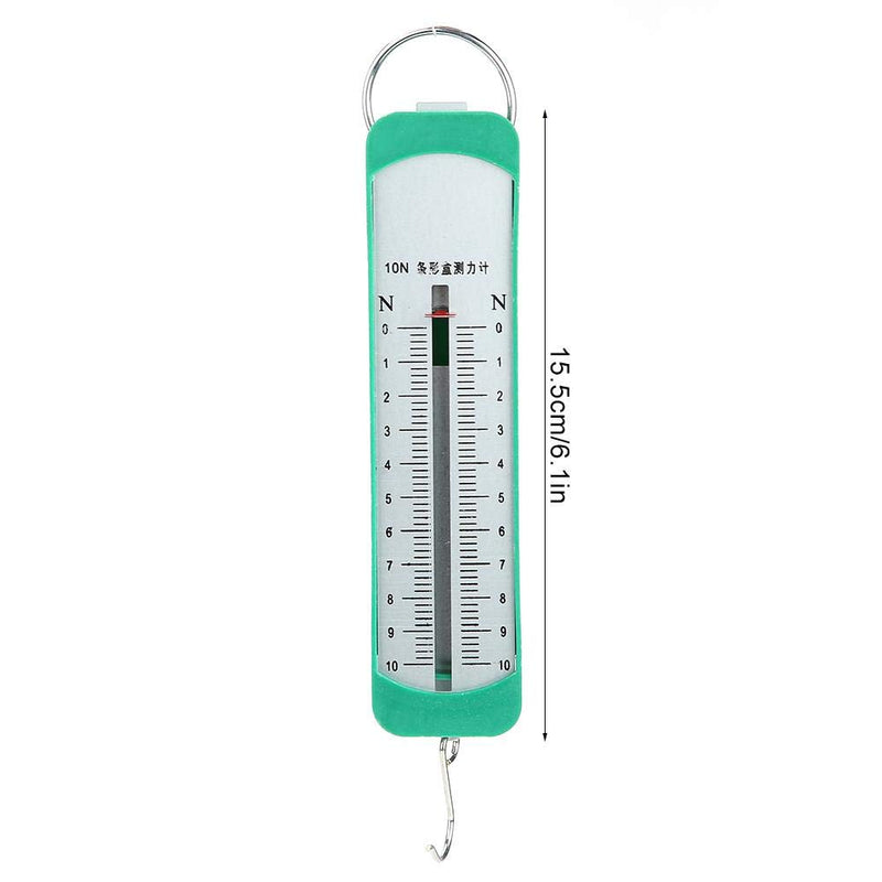 10N Newton Force Meter Spring Scale Spring Dynamometer for Physics Mechanical Experiments