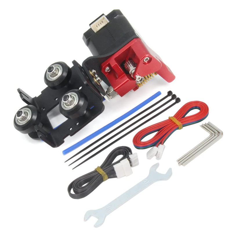 Upgrade Direct Extruder Easy Print Flexible Filament for Ender 3 Neo/Ender 3 Max Neo 3D Printer (Plate+Dual Gear+Motor) Plate+Dual Gear+Motor