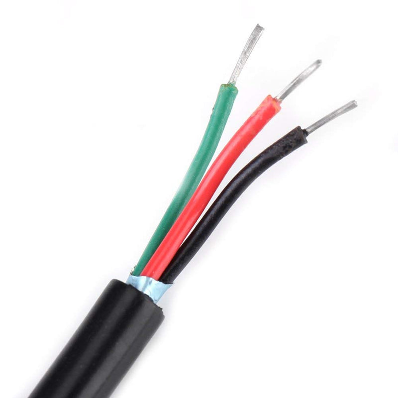 Pressure Transducer Sender Sensor for Oil Fuel 0.5-4.5V, Pressure Sender, 1/8" NPT Thread Stainless Steel, Compatible with Oil, Fuel, Air, Water(100PSI)