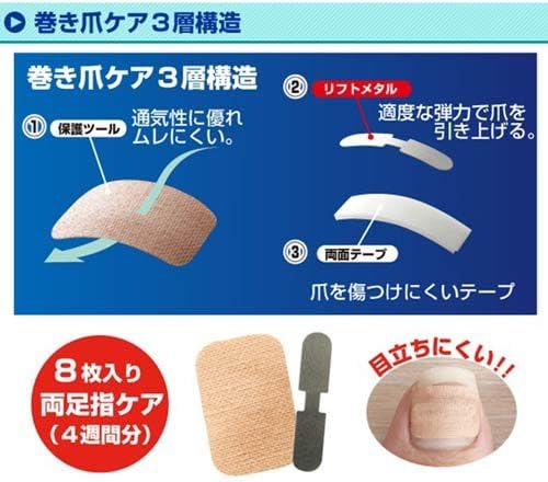 8 Pack of Nail Protection Cling Nail Lift Stickers - NewNest Australia