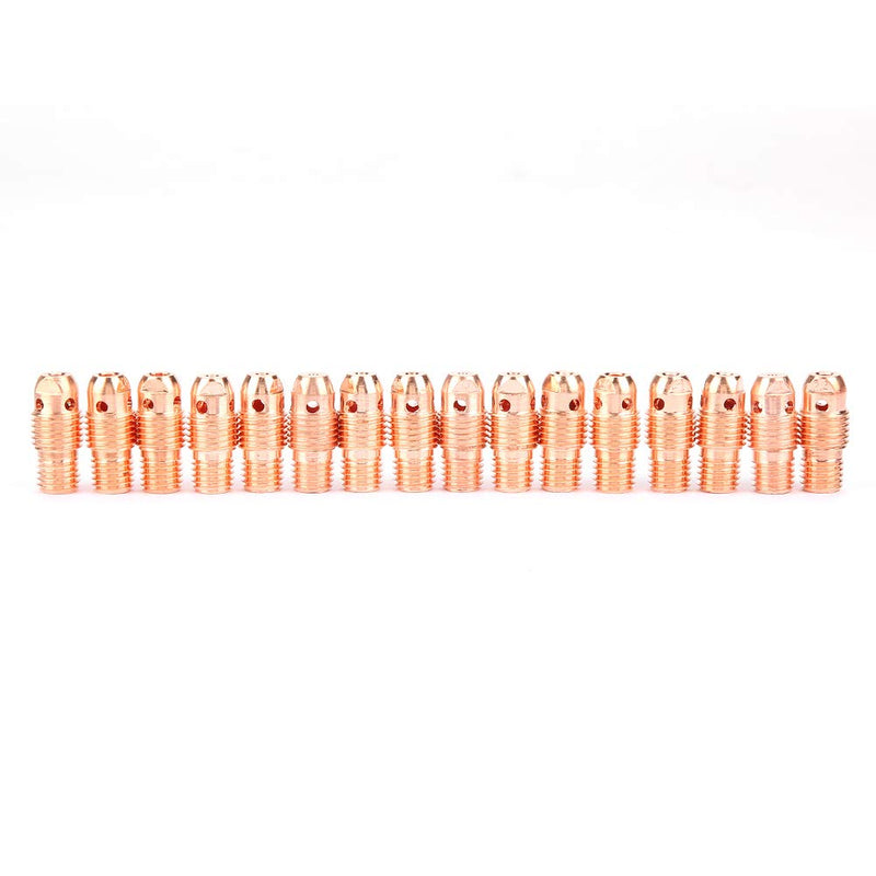 Welding Torch Parts, 20 torch consumable consumables 53 Pcs/Set Welding Torch Body Parts Gas Lens Nozzle Collet Cup Kit Accessories