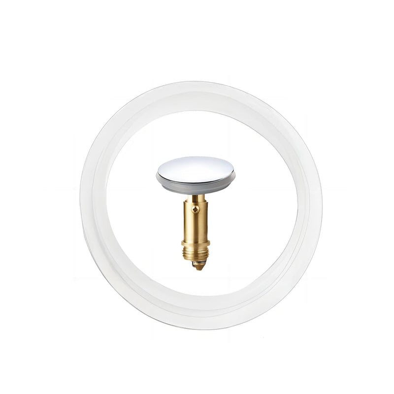 4 Pcs O-Rings Gasket 34mm, Sink Plug Seal, Lip Bath Plug, Washer Basin Sealing Ring, Bathtub Plug Gasket, Pop Up Basin Waste Seal