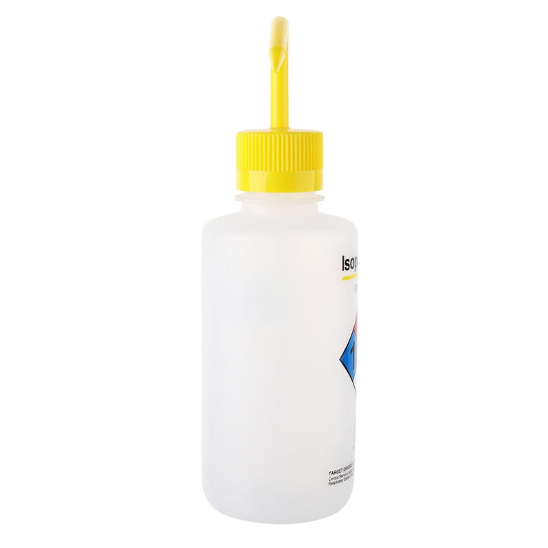 6PCS of Isopropanol Wash Bottles, Vol.500ml (17oz), Squeeze Wash Bottle with Narrow Mouth, Self-Venting Squirt Bottle, LDPE Material, WBI500A6 6 Pcs of Isopropanol Wash Bottles