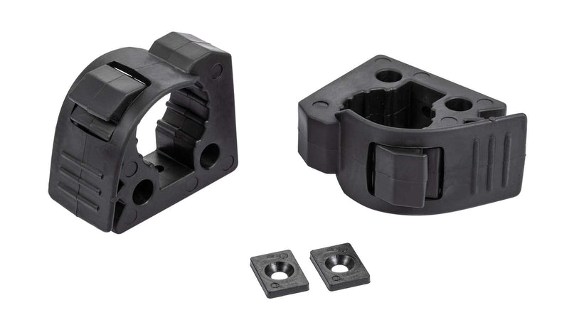 SINOKING Rubber Clamp for Securing Equipment from 1" to 1-1/2" in diameter for Home, Garage, Boat, RV, ATV & Off-Road 1" to 1-1/2"