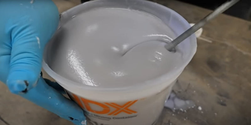 Epoxy Thickener – Thickening Agent for Vertical, Sloped, or 3D Epoxy Projects! Polyfiber Mixes Fast and Easy with Epoxy Resin Kits! (Stone Coat Countertops)
