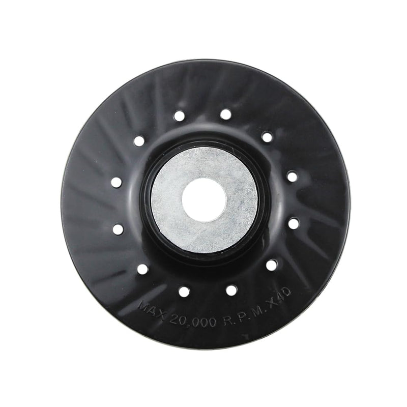 BHA Angle Grinder Ribbed Backing Pad for Resin Fiber Disc, 4.5" x 5/8"-11 4.5"