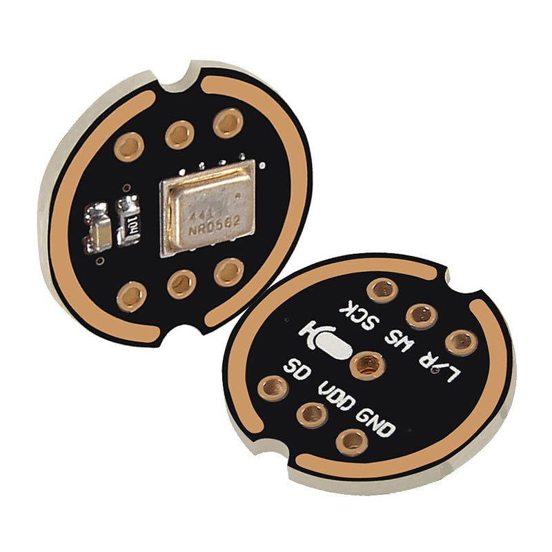 3PCS INMP441 Omnidirectional Microphone Module I2S Interface MEMS High Precision Low Power Ultra Small Volume with 20CM/7.8" 10pins Dupont Cable Female to Female for ESP32 DIY 3PCS