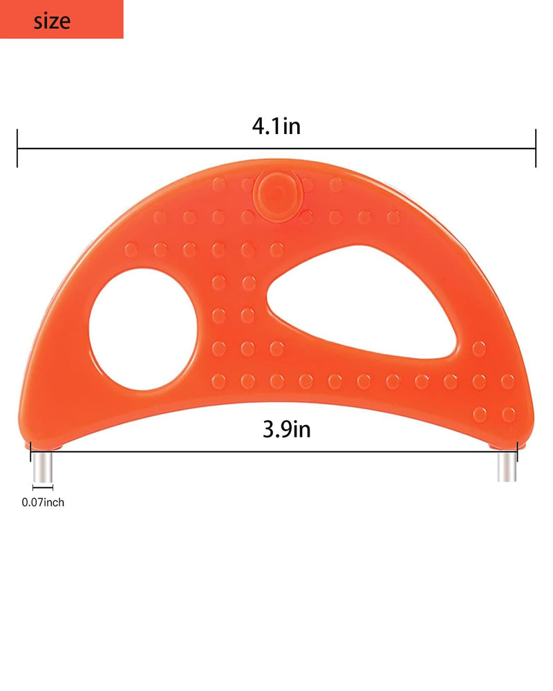Crescent Tool Compatible for Jack Lalanne Power Juicer Juicer Repalcement Parts for CL003AP E1188 E1189 MT1000 Orange