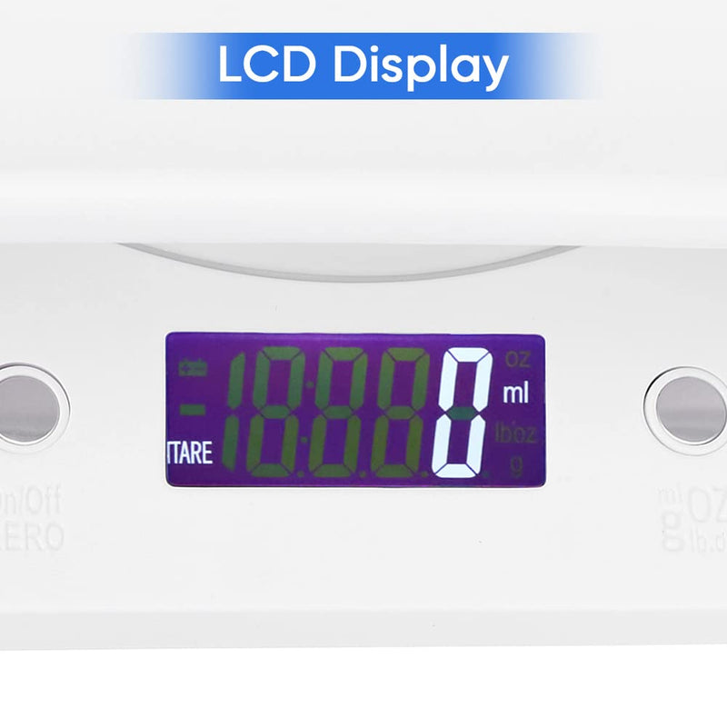 Digital Pet Scale, LCD Animal Scale, 0-22Pound High Accuracy Electronic Weighing Scale, Multifunctional Electronic Weighing Scale for Small Animals Hamster Birds Kittens (No Battery Included) - PawsPlanet Australia