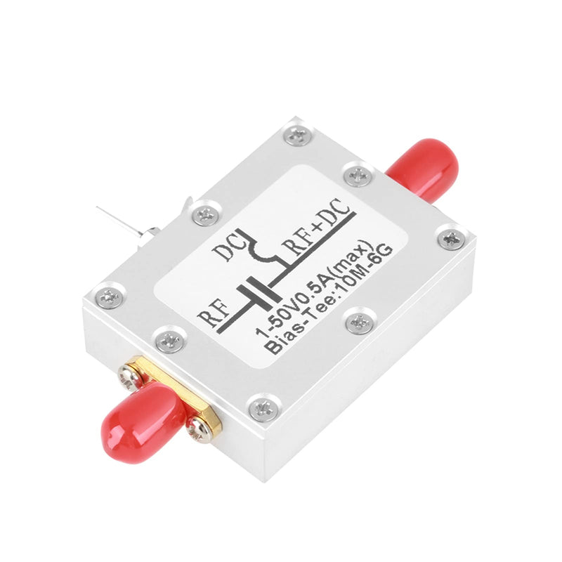 for Optical Fiber Communication Broadband 1 Pcs 10Mhz 6Ghz Bias Tee 10Mhz 6Ghz Broadband Radio Frequency Microwave Coaxial Bias Blog Rtlsdr Quad Sdr