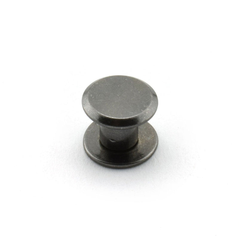 LQ Industrial 120pcs Chicago Screw Cross Head Phillips Drive Binding Screws Rivet Book Binding DIY Leather Craft Assembly Bolt 5x6mm Black - NewNest Australia