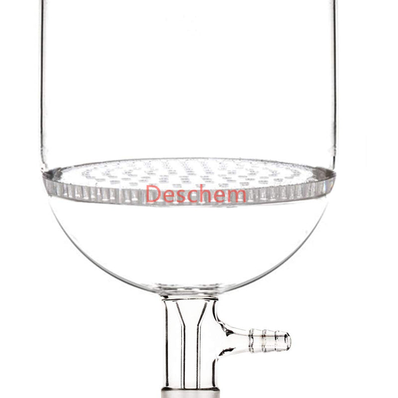 600ml,24/40,Glass Buchner Funnel with 90mm Pore Plate,Lab Glassware
