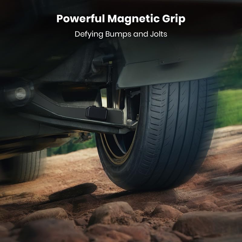 Magnetic Key Box, Magnetic Key Holder Under Car, Hide a Key Magnetic Car, Waterproof & Dustproof Magnetic Key Hider Outdoor, Magnet Storage Box Basic 1pc