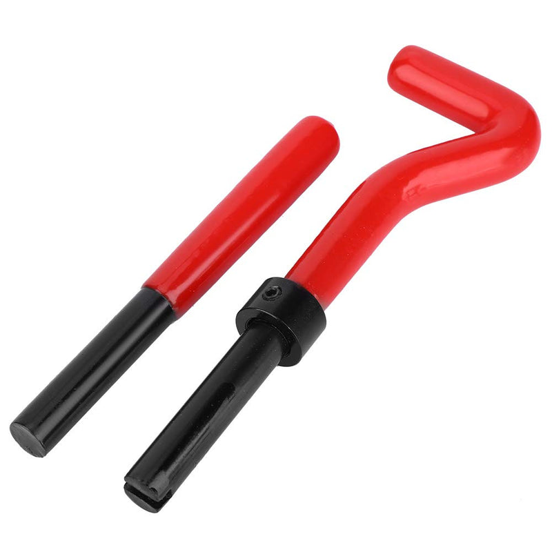 17Pcs Thread Repair Kit, M11 x 1.25 Drill Helicoil Repair Kit Stainless Steel 2D Female Thread Repairing Accessory