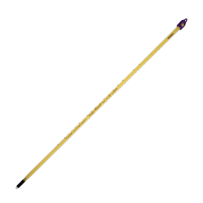 SP Bel-Art, H-B Easy-Read General Purpose Liquid-In-Glass Laboratory Thermometer; -10 to 225C, Total Immersion, Environmentally Friendly (B60305-0000) -10 to 225°C, 350mm Length