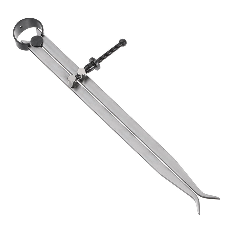 HARFINGTON Spring Joint Caliper 12 inch / 300mm Adjustable Spring Inside Caliper with Solid Nut for Wood Turning Lathe Work