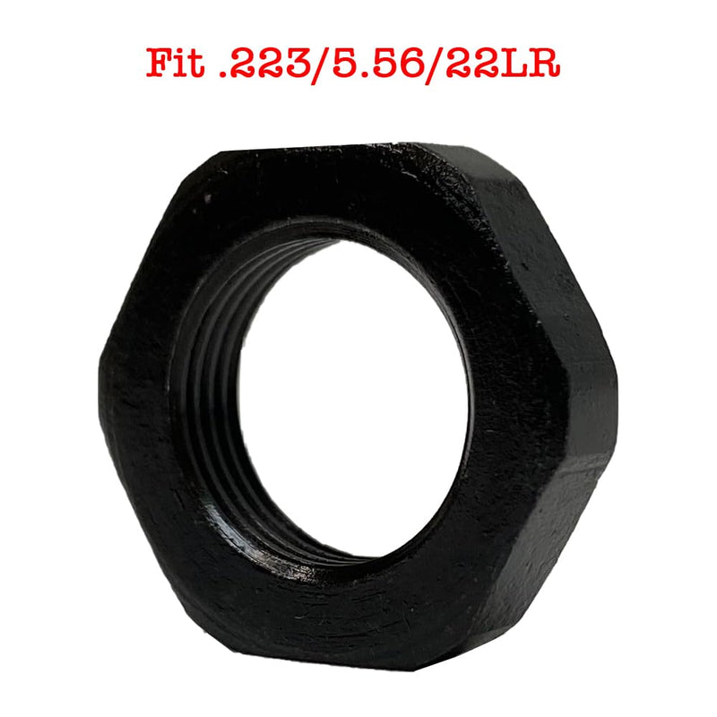 1/2"-28 Thread Jam Nuts Steel for 223 (Steel - 6pc)