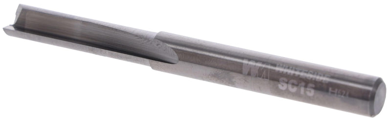 Whiteside Router Bits SC15 Standard Straight Bit with Solid Carbide 1/4-Inch Cutting Diameter and 1-Inch Cutting Length