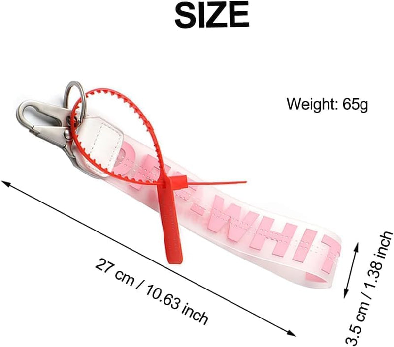 AllStyle By Patel Compatible Wristlet Strap for Key, Classic Hand Wrist Keychain Lanyard Key Chain Holder for Men and Women Rubber - Pink 1