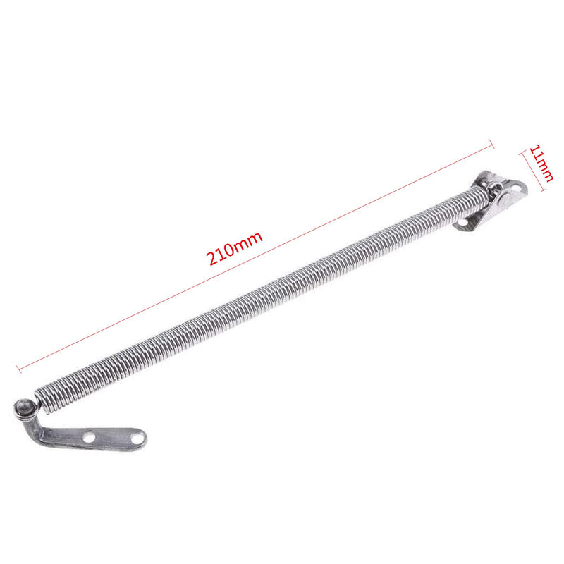 JT-HLM 2Pcs Boat Stainless Steel Hatch Spring Holder 8-1/4" Hatch Lid Support Spring Adjuster Cabin Door Support Hardware