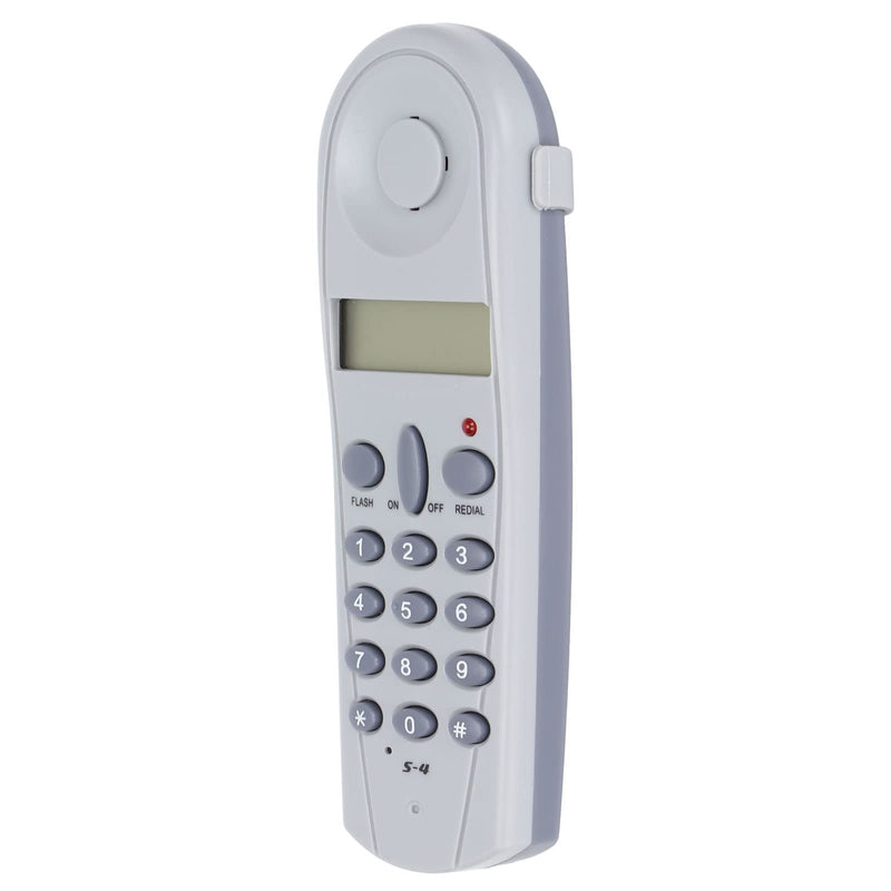 Telephone Butt Test Tester, S4 Phone Line Tester Kit, Support Replay, Real Time Date and Time Display, for Call, Caller ID, Phone Line Detection