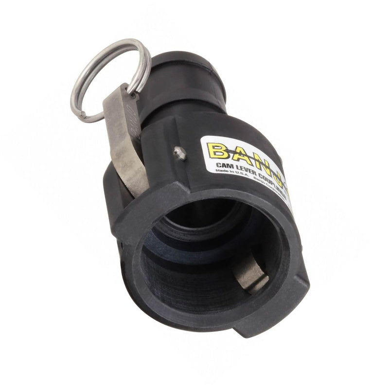 2 of 2" Banjo Poly Cam Lever Female Coupler - Hose Shank 200C