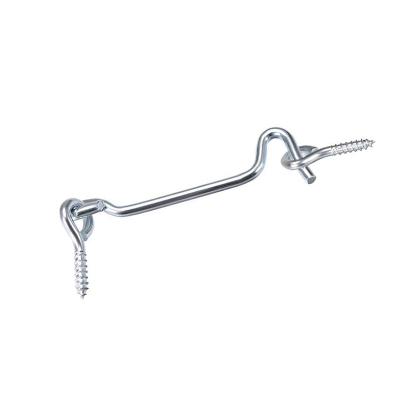 4Pcs 1.5 inches Cabin Hook Eye Latch Gate Door Swivel Window Door Hook with Mounting Screws 1.5" 4Pcs