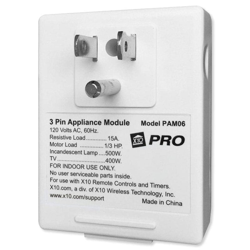 PAM06 Appliance Module, 3-Prong with AGC