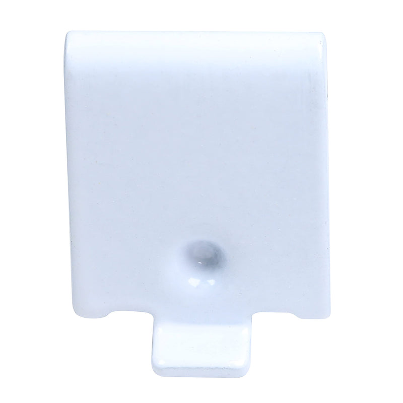 20 Pack Rok Hardware Adjustable Steel White Pilaster Shelf Support Clip 20