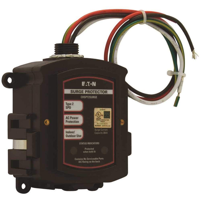 Eaton CHSPT2SURGE SPD Type 2 Chsp Whole Home Surge Protector, Nema 4, Single Phase, 120/240 Volts, Ul 1449 3Rd Edition