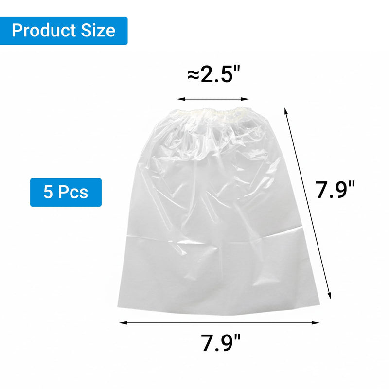 Shadowless Lamp Handle Cover Protector for Operating Room, Surgical Light Handle Sleeve for Clinic, Dental, Beauty Care, Disposable Sterile Individual Packaging, 5 PCS (A-5) A-5