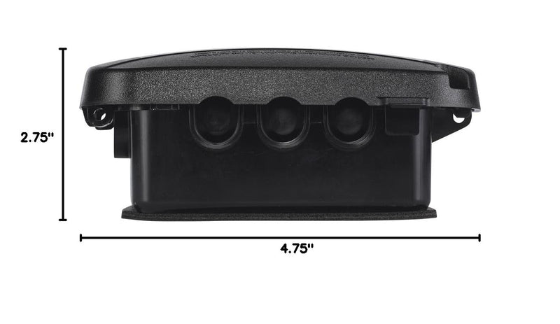 Intermatic WP5100BL Extra Duty Plastic Weatherproof Cover, 2.75-Inch Single Gang, Black